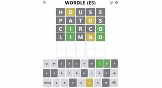 Captura del Wordle
