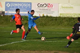 Foto del partido correspondiente a la ida