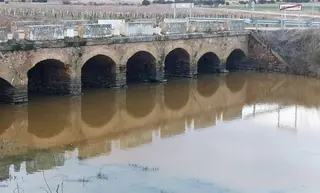 El arrooyo Almucera a su paso por Granucillo. Foto MAC