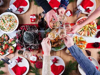 Las comidas y bebidas copiosas son un clásico de la Navidad CORTESÍA TIMOLINA Archivo