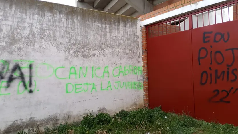 Mensaje contra Eduardo Folgado