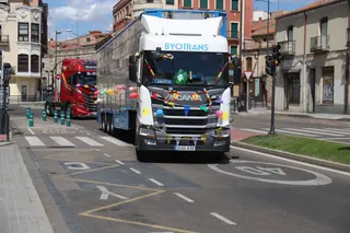 Una celebración anterior de San Cristóbal en Zamora