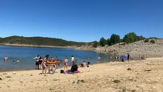 Playa de Ricobayo. Archivo