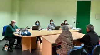 Reunión del Ayuntamiento de Benavente con los propietarios