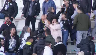 Investigan una presunta agresión entre aficionados de Unionistas tras el encuentro contra el Zamora.