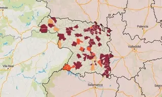 Municipios en riesgo este miércoles JCyL