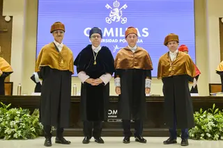 Comillas, acto Doctor Honoris Causa Sánchez Galán