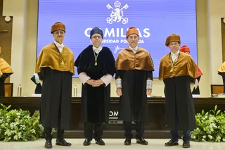 Comillas, acto Doctor Honoris Causa Sánchez Galán