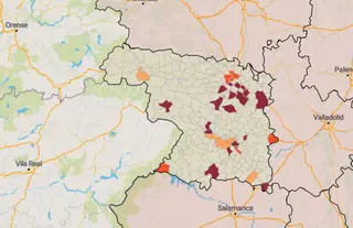 Hasta 18 municipios de Zamora inician la semana en riesgo por su incidencia “muy alta” de coronavirus