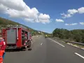 Un accidente en la A-52. Archivo