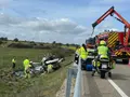 Imagen de un accidente mortal. Archivo