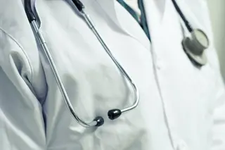 Un médico. Archivo
