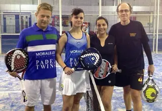 Récord de participación en el Torneo Benéfico de Padel