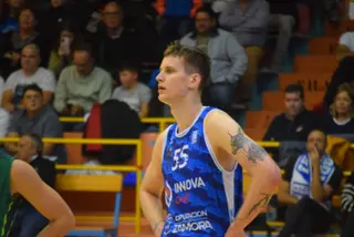 Jonas Paukstè, pivot del CB Zamora. Archivo.