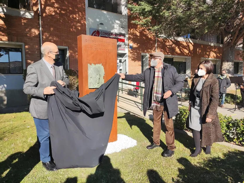 Homenaje a Miguel Manzano en el conservatorio de Zamora