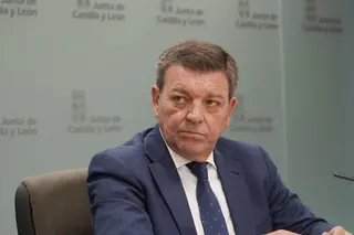 Rubén Cacho ICAL. El consejero de la Presidencia, Luis Miguel González Gago, comparece en rueda de prensa posterior al Consejo de Gobierno | RubÃ©n Cacho