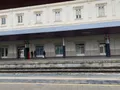 Vías de la estación de tren de Zamora.