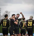 Mario García celebra su gol ante el Real Madrid Castilla | ZCF