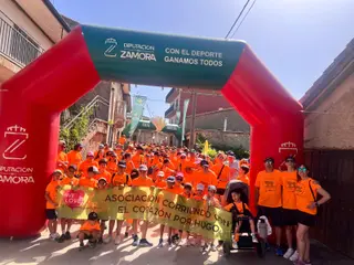 VI Marcha Solidaria de Villardiegua, organizada por Corriendo con el Corazón por Hugo