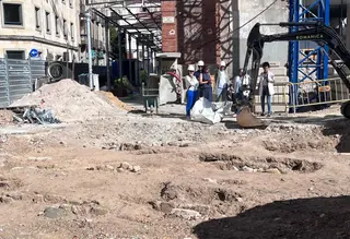 Arquitectos en el Mercado de Abastos