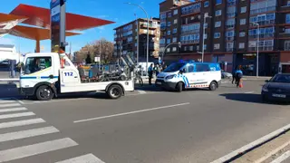 Imagen de archivo de un accidente en la cuesta del Bolón