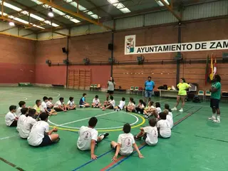 Campus de balonmano. Archivo