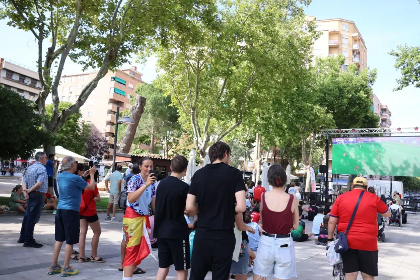 Eurocopa femenina de fútbol 2025. La Marina. Zamora