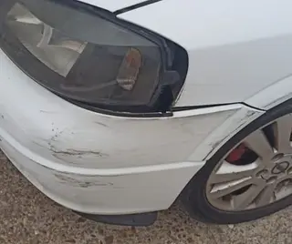 Coche dañado