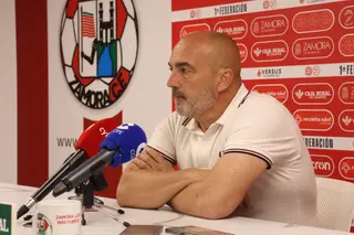 Juan Sabas, en rueda de prensa este domingo | Carlos G. Rodríguez