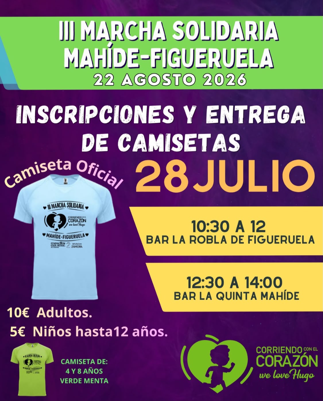 Abiertas las inscripciones para la III Marcha Solidaria Mah&iacute;de-Figueruela