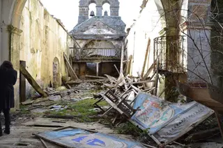 Solicitan el arreglo de la iglesia de Carbajales de la Encomienda. Archivo