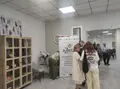 Imagen de Pilar de la Higuera, presidenta de Azayca en la sede de la entidad