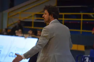 Ricardo Vasconcelos, técnico del CD Zamarat. Archivo.