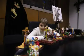 Exposición de maquetas de la Semana Santa por Mario Vergel