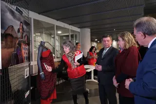 Inauguración exposición 'Mujer Masái'