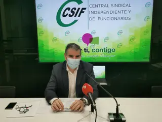 Benjamín Castro, presidente de CSIF Castilla y León