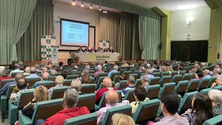 Junta preparatoria de Caja Rural de Zamora en la capital. Archivo