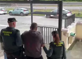 Imagen del detenido
