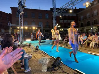 Un instante del desfile