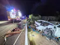 Imagen del accidente en la A-66