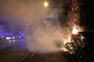 Incendio parque villalpando