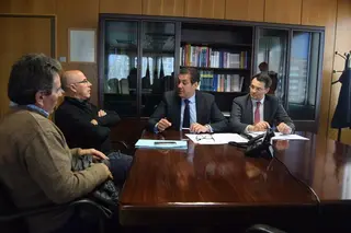 Castro reunión Alcalde coreses y molacillos