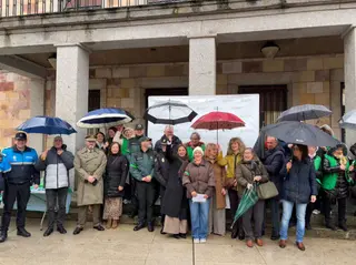 Un instante del acto celebrado por la AECC de Zamora