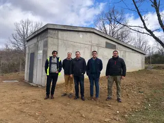 Nuevo depósito de agua en Trefacio