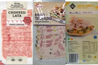 Productos afectados