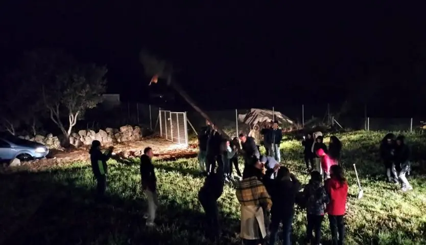 Puesta del Mayo en Tardobispo