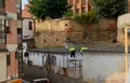 Trabajadores retirando amianto