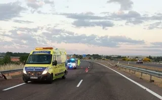 Imagen de archivo de un accidente en Zamora