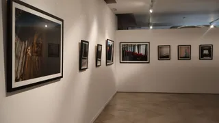 La exposición 'Ciertos deslumbramientos' en el Palacio de La Alhóndiga. Foto: María Lorenzo