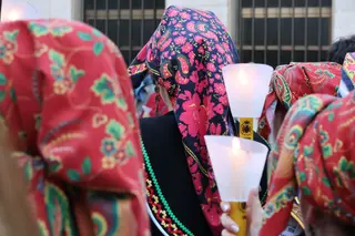 GALERÍA Los niños salen en procesión de las Candelas en Zamora | S.R.